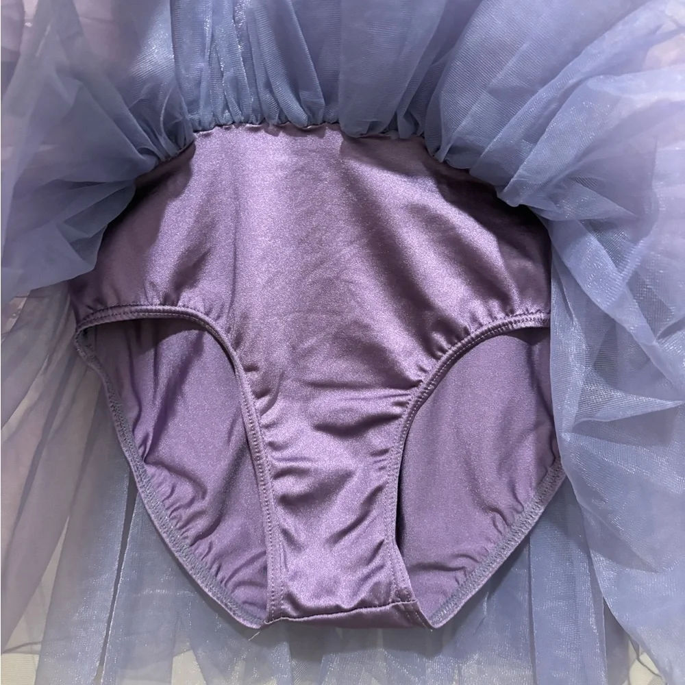 Weissman Lavender Sequin Kids Dance Costume